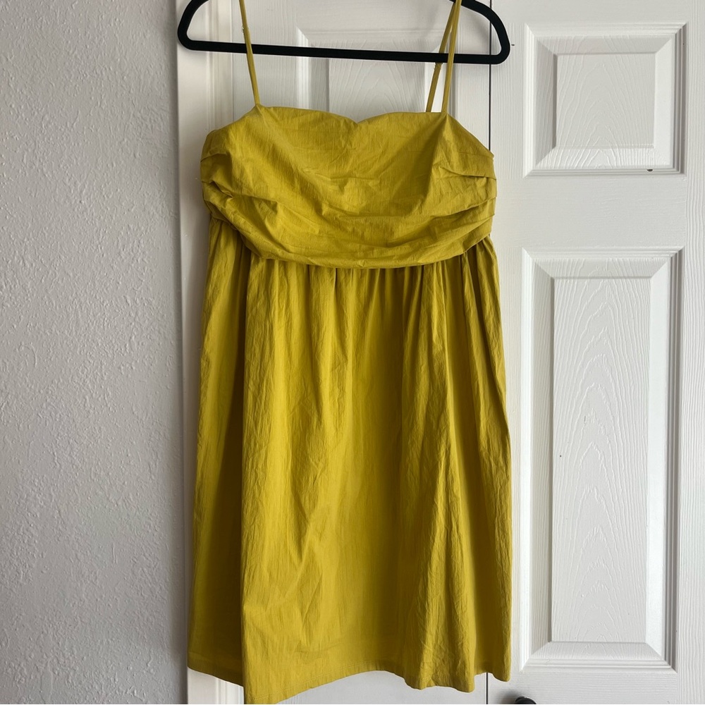 MNG Mango Yellow Mini Dress